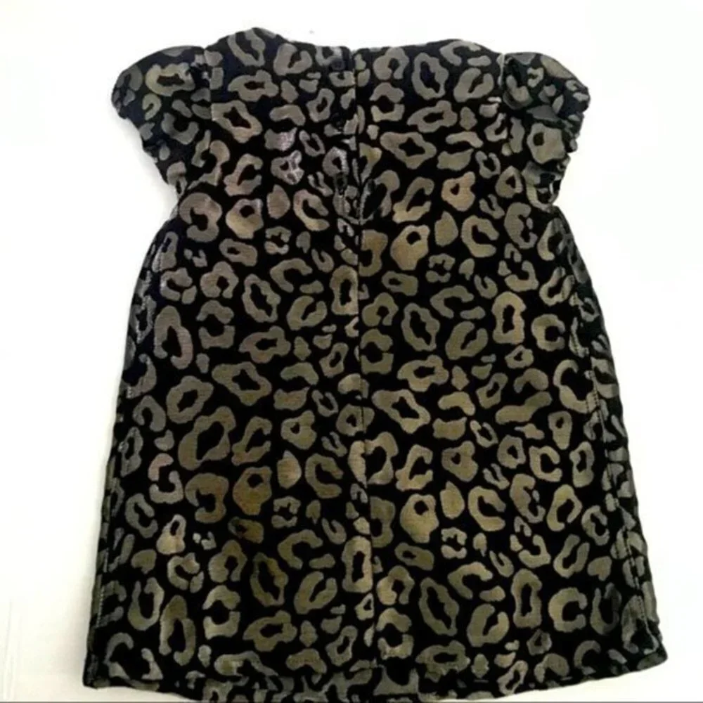 NWT GYMBOREE LEOPARD PRINT DRESS WITH BOW 12-18 MONTHS